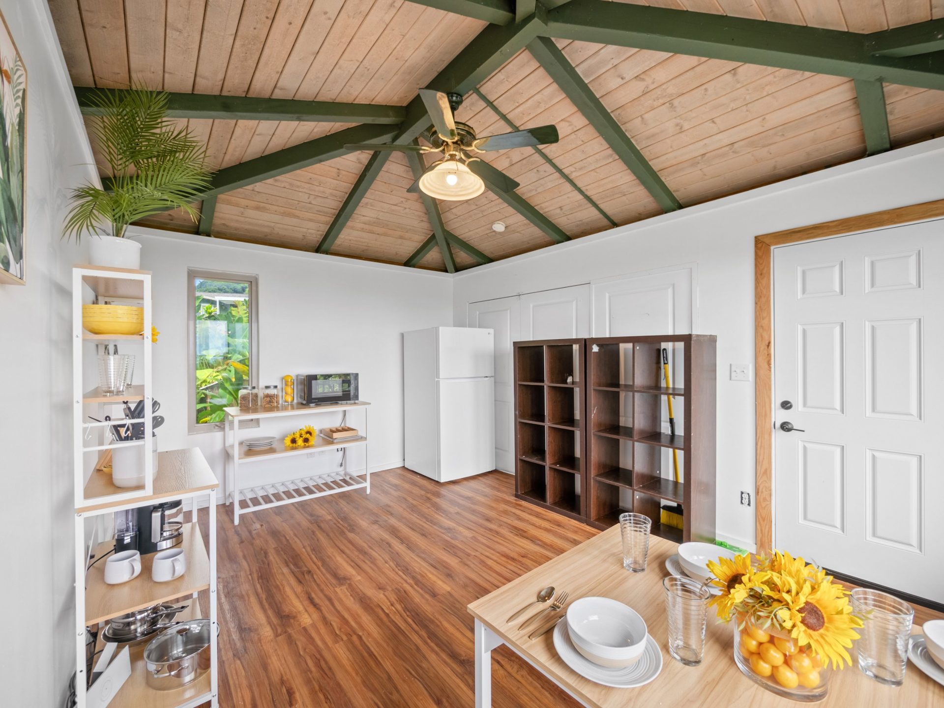 Luxury shed interior